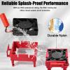 Fraizoe RC VXL-3s ESC Heat Sink Cooling Fan 28000RPM ESC Fan Heatsink for 1/8 1/10 RC Car Truck, Compatible with Traxxas Bandit/Slash/Stampede/Rustler 2WD/4X4 VXL-3s, Replace for #3340 Velineon (Red) view 4
