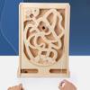 ERINGOGO Wooden Marble Game Educational Desktop for Interactive Pirate Theme Enhances Hand Eye Coordination Cognitive Skills Boys view 3