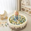 GOGOSO Balls for Ball Pit - Plastic Ball for Toddlers 1-3, Baby Kids Ball Pool Decoration,Creamy Green+Creamy Blue+ Soft White,1000pcs view 4