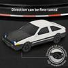 1/43 RC Drift Car, 3CH High Speed Remote Control Racing Vehicle, 15KM/H High Speed Rechargeable Car, Gift for Adults & Hobbyist (RTR Version/White & Black) view 4