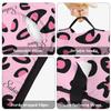 Personalized Toddler Nap Mat for Girls Custom Name Leopard Print Sleeping Bag with Pillow & Blanket Soft & Portable for Daycare, Preschool & Kindergarten view 4