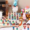 Bememo 50 Pcs Mini Jesus Figures Original Design Religious Easter Little Jesus Figures in Bulk to Hide and Seek Sunday School Religious Gift for Easter Egg Stuffers(Rainbow Colors) view 2