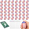 48 Pcs 3.3" Mini Football Stress Balls, Mini Foam Football for School Rewards, Superbowl Decoration Party Favor, Themed Party Supplies Decorations (48 Pcs) view 1