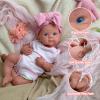 19 Inch Realistic Reborn Baby Doll - 8lb Full Solid Silicone Body, Lifelike Newborn with Open Eyes, Anatomically Correct Toddler Doll Collector Item view 2