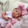 19 Inch Realistic Reborn Baby Doll - 8lb Full Solid Silicone Body, Lifelike Newborn with Open Eyes, Anatomically Correct Toddler Doll Collector Item view 4