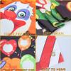 Carnival Toss Game Banner with 3 Bean Bags, Bean Bag Toss Game for Kids Adults Outdoor Carnival Party Games Supply, Circus Theme Birthday Party Decorations view 3