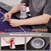 RAYKEEP 71" LED Poker Table - 8 Player Foldable Texas Hold'em Table with Built-in LED Lights, Padded Rails & 8 Cup Holders, Portable Casino Card Table for Home Game Room & Parties view 4