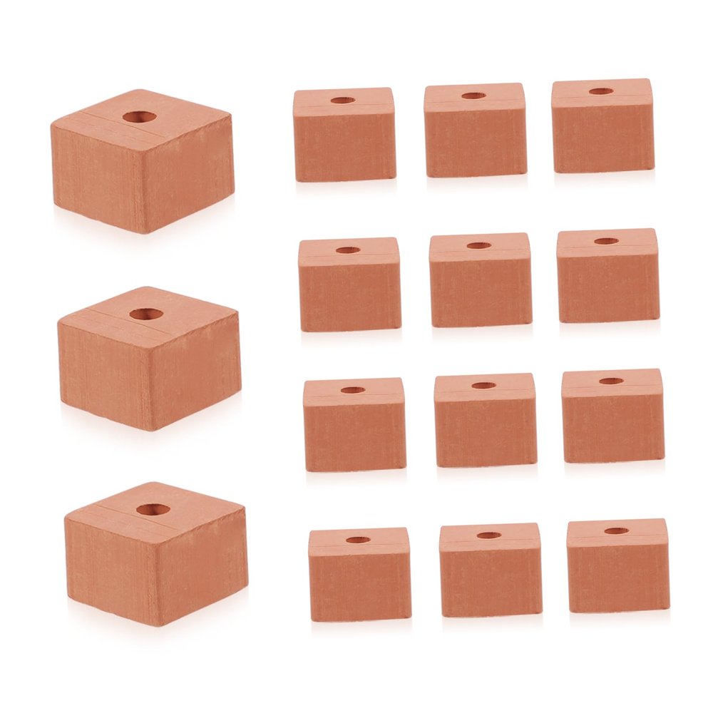 BESPORTBLE 20Pcs Mini Bricks for DIY Micro Landscape Models Compact Building Blocks for Creative Projects and Miniature Scene Displays