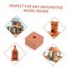 BESPORTBLE 20Pcs Mini Bricks for DIY Micro Landscape Models Compact Building Blocks for Creative Projects and Miniature Scene Displays view 2
