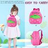 11 Pcs Reborn Baby Doll Clothes Girl Outfit Set for 17-20 Inch Reborn Doll Accessories with Pink Backpack Newborn Baby Clothes Set Gift view 4