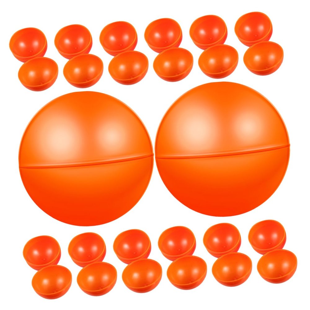 HEALSOPTHY 20pcs Multipurpose Plastic Draw Balls Juggling Balls Bingo Game Props Large Group Activities Party Games