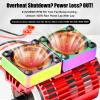 Fraizoe RC VXL-3s ESC Cooling Fan and Motor Cooling Fan 28000 RPM Dual Fan Set Upgrade for 1/10 Traxxas Slash 4x4 Stampede 4x4 Rustler 4x4 VXL Hoss 44 Velineon VXL 3s Heat Sink Replace #3340, Red view 3