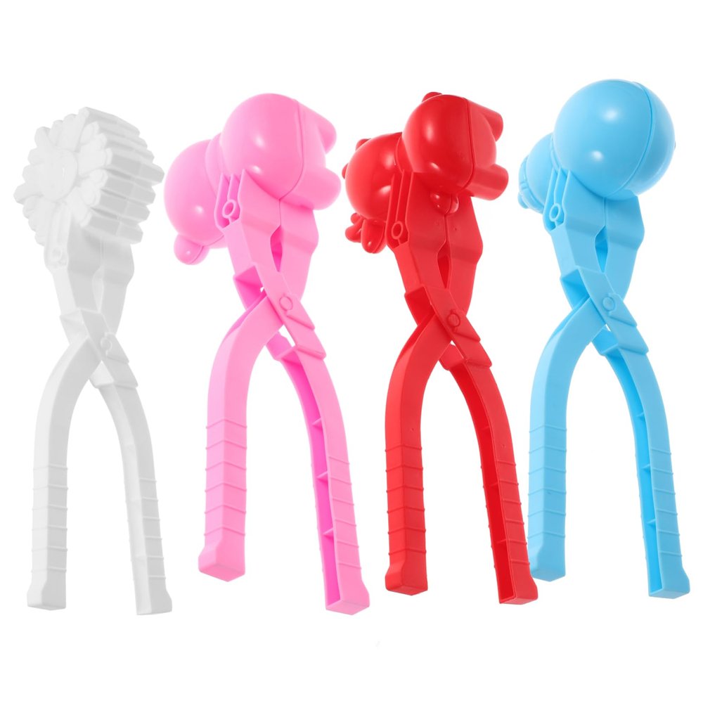KICHOUSE 4Pcs Maker Clamps for Outdoor Fun for Boys Easy to Use Snowfield Playset for Lightweight Convenient Snow