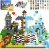 144PCS Magnetic Blocks - Mine Magnet World Chess Set, Magnetic Building Toys Games for Kids Ages 5-7 6-8 8-12, Magnet Blocks Kids Toddler Toys, Ideal Gifts for Boys & Girls Ages 3+ view 1
