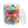 BUGUUYO 100Pcs Colorful Hollow Plastic Counting Balls for Probability Learning Engaging Math Games Safe for Classroom Home Use view 1