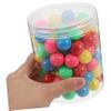 BUGUUYO 100Pcs Colorful Hollow Plastic Counting Balls for Probability Learning Engaging Math Games Safe for Classroom Home Use view 3