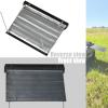1/18 RC Car Simulated Side Tent Roof-Mounted Wear Resistant Awning Metal Practical Rain Shelter Tent Easy Installation DIY Upgrade Parts for Traxxas TRX4M RC Crawler Truck Buggy FittingsBlack view 4