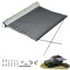 1/18 RC Car Simulated Side Tent Roof-Mounted Wear Resistant Awning Metal Practical Rain Shelter Tent Easy Installation DIY Upgrade Parts for Traxxas TRX4M RC Crawler Truck Buggy Fittings (Silver) view 1