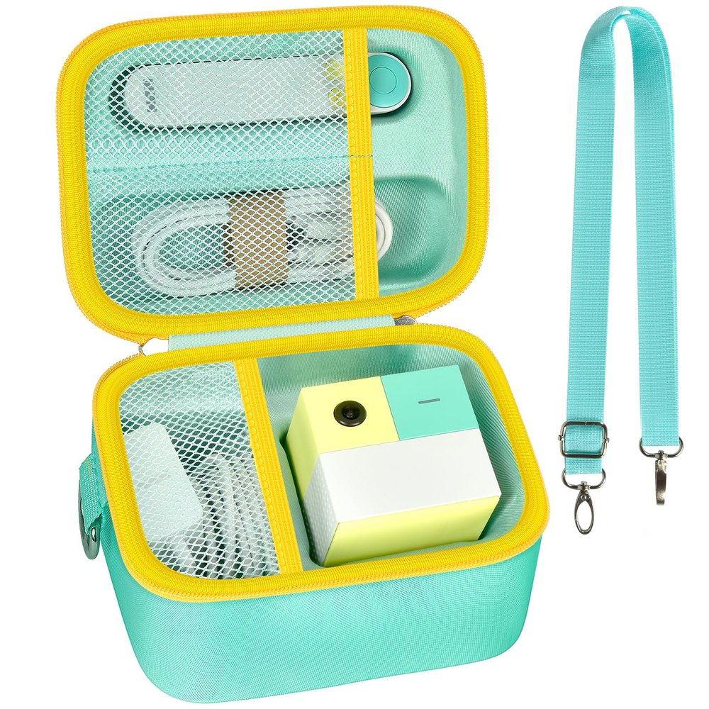 Case Compatible with Nex Playground Active Play System, Video Game Console Storage Holder Bag with Custom Slots for Device, HDMI Power Cord, Remote Control and Accessories-Green(Box Only)