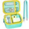 Case Compatible with Nex Playground Active Play System, Video Game Console Storage Holder Bag with Custom Slots for Device, HDMI Power Cord, Remote Control and Accessories-Green(Box Only) view 1