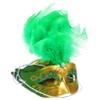 Abaodam 5pcs Mini Dolls Masks with Plume for Festivals and Dress Up Decorative Masks for Dolls Safe Materials for Creative Play view 1