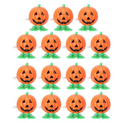 Abaodam 15pcs Wind Up Pumpkin for Halloween Lightweight Festival Playthings for Fun and Engaging Clockwork for Parties and Creative Play
