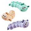 WOBOX Wind-Up Caterpillar Toy - Mechanical Crawling Insect, Educational STEM Kids Toys for Toddlers, Safe Non-Toxic Baby Gift for Birthday Party (Green+Purple+Brown) view 1
