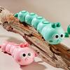 WOBOX Wind-Up Caterpillar Toy - Mechanical Crawling Insect, Educational STEM Kids Toys for Toddlers, Safe Non-Toxic Baby Gift for Birthday Party (Green+Purple+Brown) view 3
