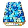 bebikim 2000 Count Plastic Soft Plastic Ball Pits Balls Colorful Play Pits Balls for Pet Dogs Ball Pits 2.2" Large Phthalate Free Bpa Free Balls for Toddlers 1-3 Baby Kids (2000 Pack, Dark Blue-NO.11) view 1
