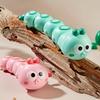 WOBOX Wind-Up Caterpillar Toy - Mechanical Crawling Insect, Educational STEM Kids Toys for Toddlers, Safe Non-Toxic Baby Gift for Birthday Party (Green 3Pcs) view 2