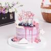 13 PCS Pink Butterfly Cake Decorations, Pink Glitter Butterfly Cake Toppers, 3D Mariposas Para Decorar Pasteles Birthday Cake Decorations for Women and Girls Party Wedding Cakes Cupcake Decor view 4