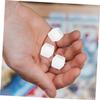 KOMBIUDA 20pcs Acrylic Dice Blank Dice Toys for Boys and Girls Adults Board Game Safe Easy to DIY Compact for Travel Great for Family Party and Office Games view 4
