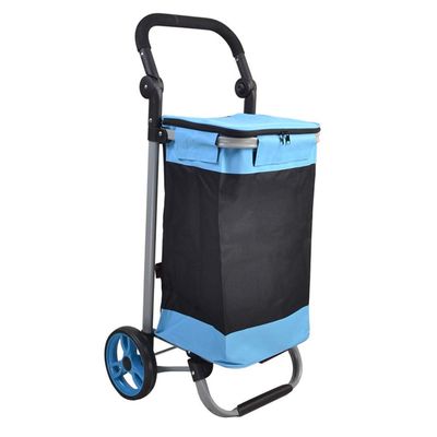 Collapsible Wagon Cart with Wheels Foldable Folding Wagons Carts Silent Universal Wheels,Shopping Trolleys,Climbing The Shopping Cart, The Elderly, The Cart, The Small Cart, The Cart, The Fo
