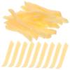 BESPORTBLE 1set Realistic Imitation Fries Plaything Fake French Fries Model for Party Decoration Kitchen Display and Event Props and Safe Adornment 30pcs view 1