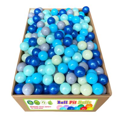 bebikim Soft Ball Pits Balls 500 Count Plastic Play Pits Balls for Pet Dogs Ball Pits,BPA Free Pool Balls for Toddles Playhouse Party (2.2") (500 Pack, Dark Blue-NO.11)