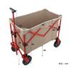 Collapsible Wagon Cart with Wheels Foldable Folding Wagons Carts Silent Universal Wheels,Folding Trolley,Transport Trolley,Portable Folding Shopping Trolley view 2