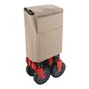 Collapsible Wagon Cart with Wheels Foldable Folding Wagons Carts Silent Universal Wheels,Folding Trolley,Transport Trolley,Portable Folding Shopping Trolley view 3