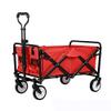 Collapsible Wagon Cart with Wheels Foldable Folding Wagons Carts Silent Universal Wheels,Folding Wagon Garden Cart Outdoor Utility Wagon Garden Trolley Carts Folding Garden Beach Shopping Ca view 1