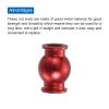 MECCANIXITY Aluminum Tie Rod Lever Steering Linkage Ball Head for 1/10 Senton Pivot Ball Big Rock RC Crawler Car 22 Pcs, Red view 4