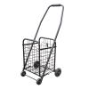 Collapsible Wagon Cart with Wheels Foldable Folding Wagons Carts Silent Universal Wheels,Folding Wagon Shopping Cart Folding Shopping Utility Cart, Folding Shopping Cart with Wheels for Groc view 1