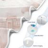 WELLDAY Castles in Clouds Hooded Baby Bath Towels, Cotton Soft Hooded Towel for Babies - Absorbent Baby Bath Towel 30x30 Inch view 3