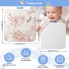 WELLDAY Castles in Clouds Hooded Baby Bath Towels, Cotton Soft Hooded Towel for Babies - Absorbent Baby Bath Towel 30x30 Inch view 4