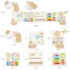 PIIKAGO Wooden Dog Wall Busy Board Panels, Sensory Wall Activity Board for Toddlers 1-3, Montessori Learning Activity Center, Educational Toys for Kids Room, Preschool & Daycare view 2