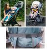 2Pcs Pushchair Stroller Straps Sit Up Seat for Stroller Universal Sit Me Up Straps Upright Pram Seat Sit Me Up Chair for Babyzen Stroller Yoyo Connect Stroller Accessories Child Stroller Baby (Black) view 4
