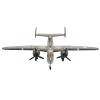 1/200 Scale WWII US B-25 Mitchell Bomber Model Alloy Model Diecast Plane Toy for Collection view 1