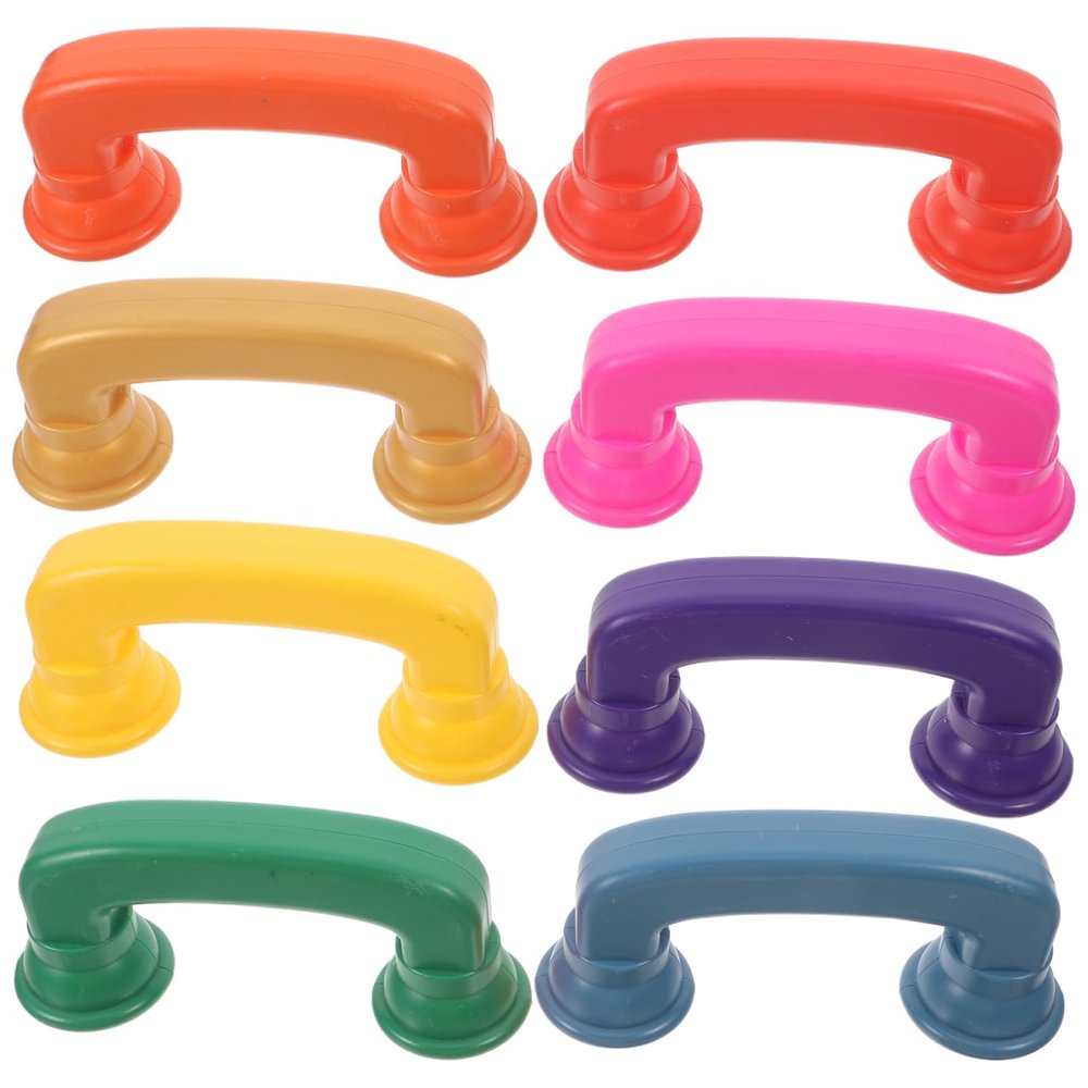 Kisangel Reading Phones for Classroom Use 8Pcs Lightweight Washable Speech Therapy Tools Enhance Pronunciation Comprehension for Kids and Adults