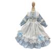 SssHam 1/3 BJD Doll Clothes Dress, 60 cm Dolls Clothing BJD Ball Jointed Doll Miniatures Accessories (Light Blue) view 1