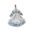SssHam 1/3 BJD Doll Clothes Dress, 60 cm Dolls Clothing BJD Ball Jointed Doll Miniatures Accessories (Light Blue) view 2