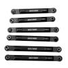 BEAXTURBO Racing Upgrade Parts R/C CNC7075 Aluminum Upgrade Front Rear & Steering Toe Links for TRAXXAS JATO1/8 (Black) view 2