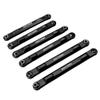 BEAXTURBO Racing Upgrade Parts R/C CNC7075 Aluminum Upgrade Front Rear & Steering Toe Links for TRAXXAS JATO1/8 (Black) view 3